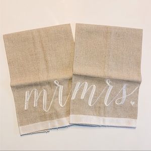 Mr. and Mrs. Tea Towel Set
